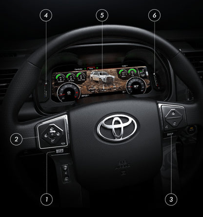 R-Pro Carobotor Digital Dashboard Cluster - Toyota 4Runner 2014-2019 - 4X4 WAVERS