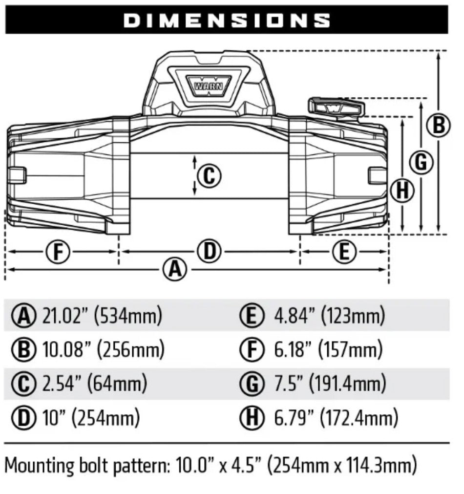 WARN VR EVO 12-S Winch - 103255