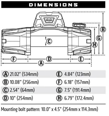 WARN VR EVO 12-S Winch - 103255