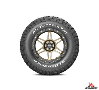 BFGoodrich All-Terrain T/A KO3 – LT37x12.5R17 128R | Pneumatique tout-terrain toutes saisons + homologué hiver 3PMSF pour tout-terrain