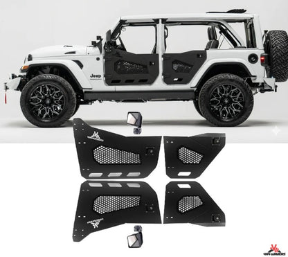 Kit de mejora de armadura metálica integral - Jeep Wrangler JL/JLU/4XE/Gladiator-JT 2018+