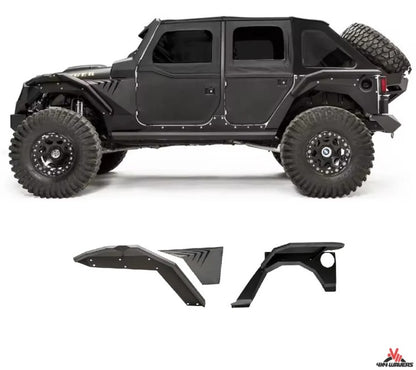 Kit de mejora de armadura metálica integral - Jeep Wrangler JL/JLU/4XE/Gladiator-JT 2018+