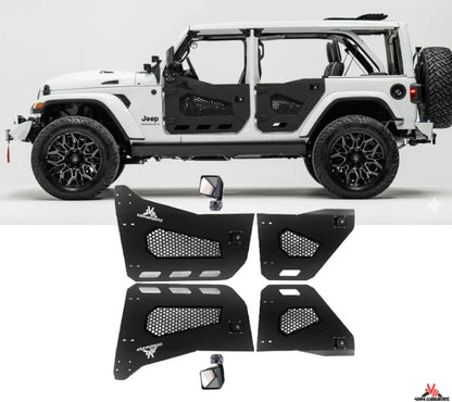 Full Body Metal Armor Kit Upgrade - Jeep Wrangler JK/JKU 2007-2018