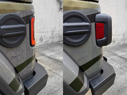 4X4WAVERS Édition Flat Feu arrière LED - Jeep Wrangler JL/JLU/4XE 2018+