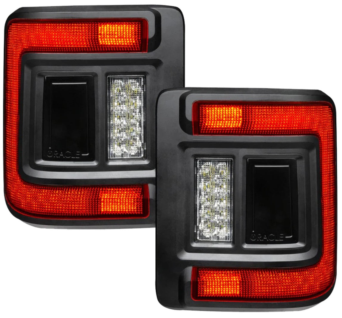 4X4WAVERS Édition Flat Feu arrière LED - Jeep Wrangler JL/JLU/4XE 2018+