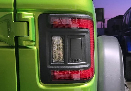 4X4WAVERS Édition Flat Feu arrière LED - Jeep Wrangler JL/JLU/4XE 2018+