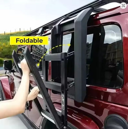 OFFactory Roof Rack with Telescopic Ladder | WS Style for Jeep Wrangler JK/JKU 2007-2018 | OFFactory by 4X4WAVERS (Image 4)