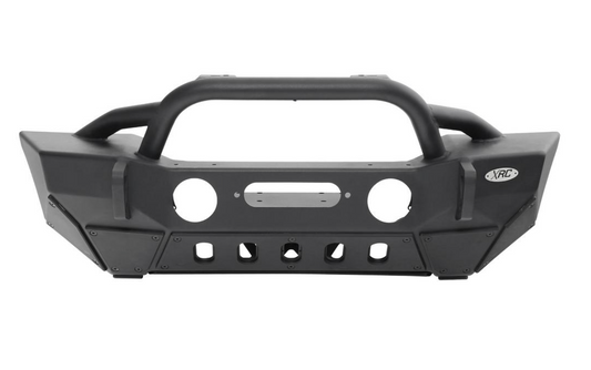 Smittybilt XRC Gen 2 front bumper for 2018-2026 Jeep Wrangler JL and 2020-2026 Gladiator, rugged off-road bumper with winch mount