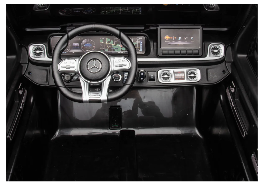 2026 24V Mercedes Benz G63 G Wagon XXL 2 Seater Kids Ride On Car with Remote Control