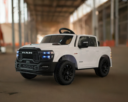 2026 Dodge Ram 24V 2 Seater Kids Ride On Car with Remote Control