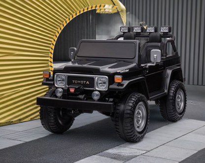 2026 24V Toyota FJ-40 2 Seater Kids Ride On Car with Remote Control DELUXE