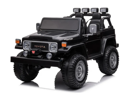 2026 24V Toyota FJ-40 2 Seater Kids Ride On Car with Remote Control DELUXE