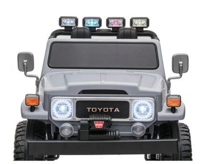 2026 24V Toyota FJ-40 2 Seater Kids Ride On Car with Remote Control DELUXE