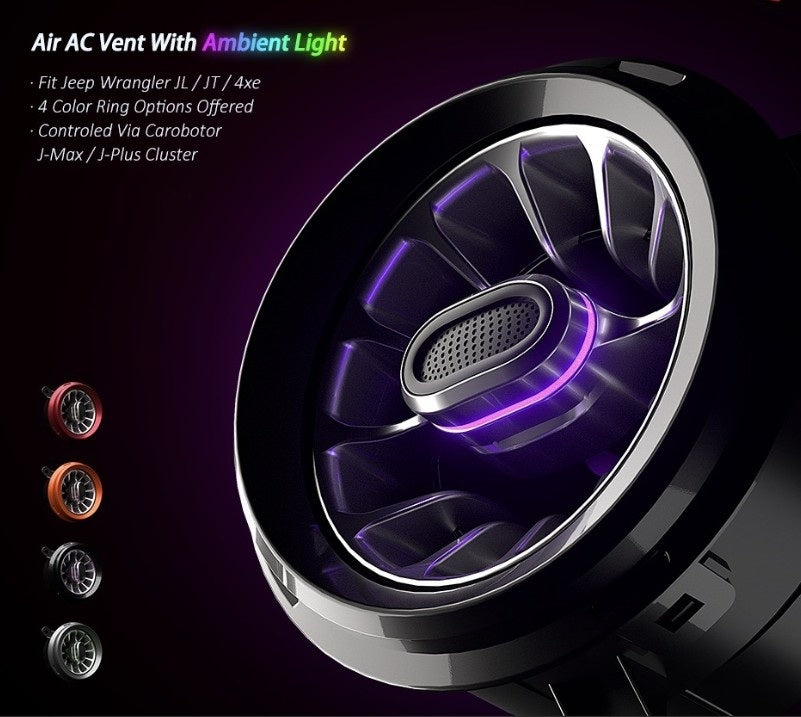 J-Max Tableau de bord numérique Carobotor + radio tout-en-un - Jeep Wrangler JL/JLU/JT 2018-2023