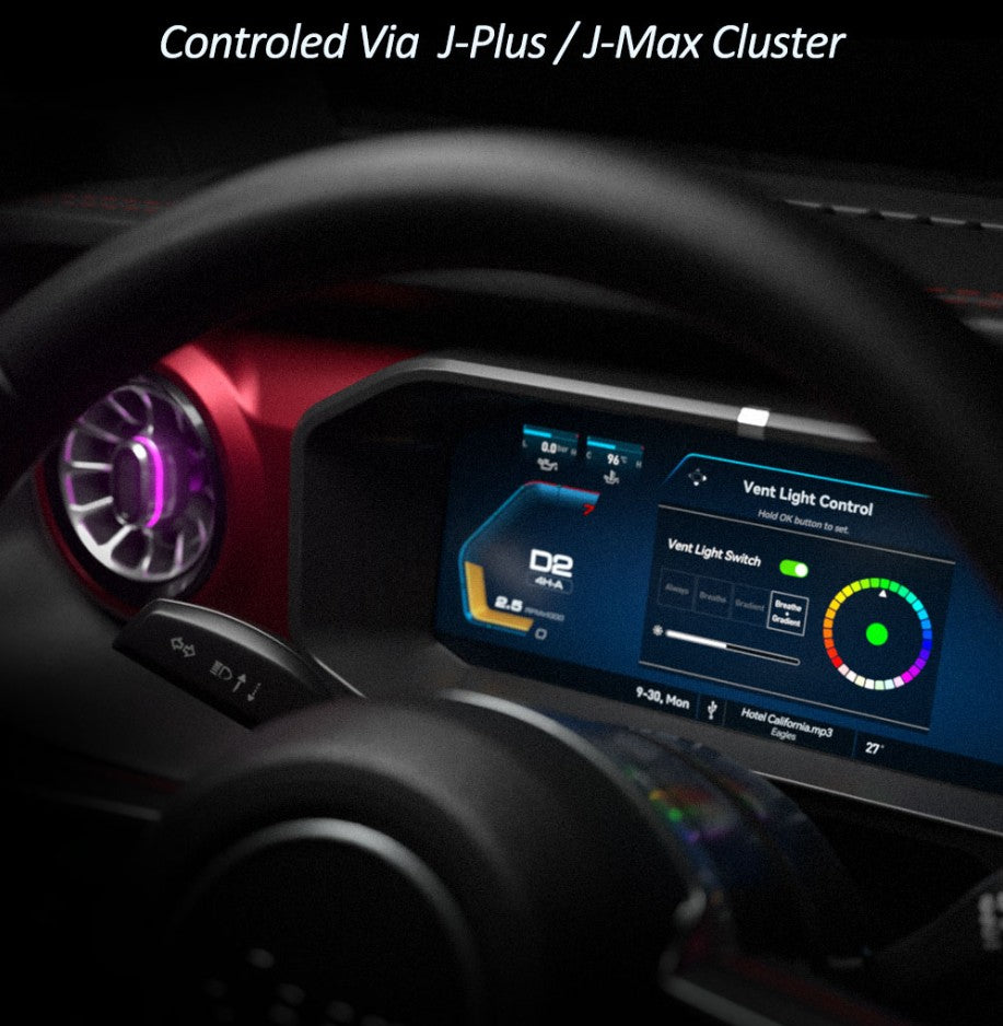 J-Plus Digital Dashboard Cluster All-In-One - Jeep wrangler JL/JLU/4XE/Gladiator-JT 2018-2023 - 4X4 WAVERS