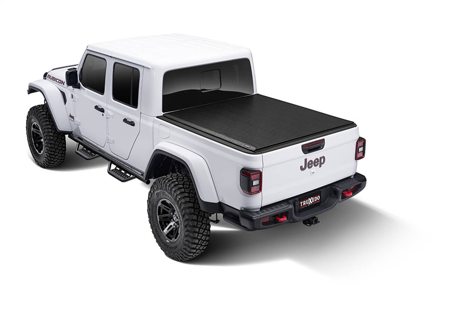 Truxedo LO PRO Box Cover for 20-26 Gladiator, a sleek tonneau cover installed on a pickup truck bed.