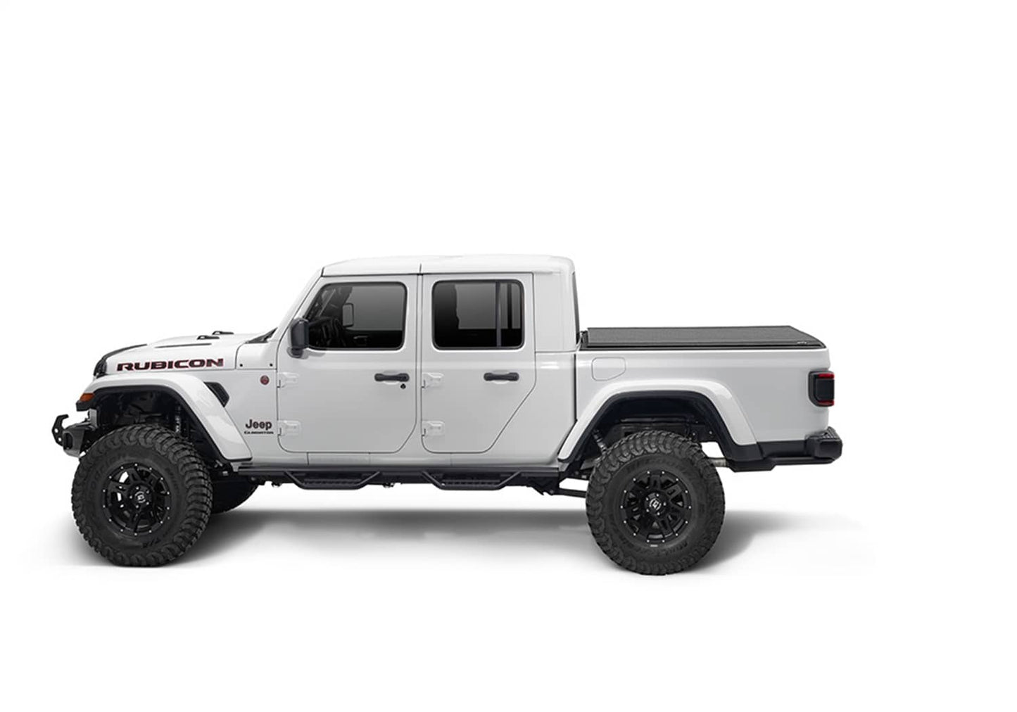Truxedo Lo Pro Box Cover 20-26 Gladiator Tonneau Cover installed on a pickup truck bed, showing its sleek, low-profile design.