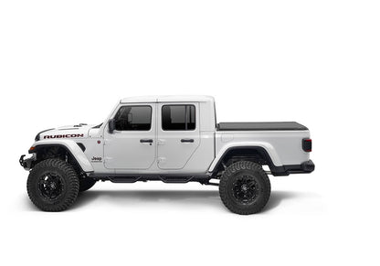 Truxedo Lo Pro Box Cover 20-26 Gladiator Tonneau Cover installed on a pickup truck bed, showing its sleek, low-profile design.