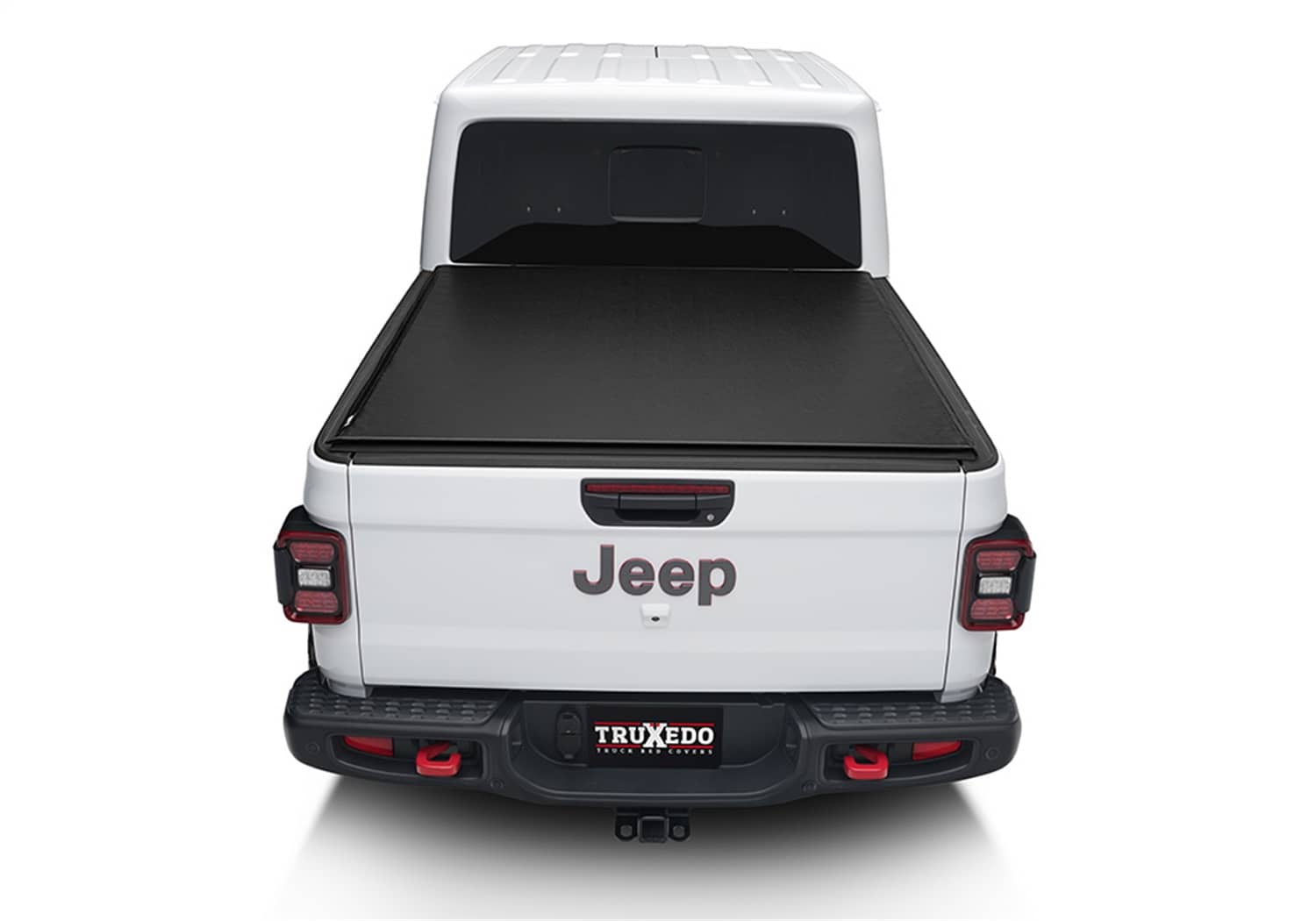 Truxedo LO Pro Box Cover for 20-26 Gladiator pickup truck, durable tonneau cover with sleek black finish.