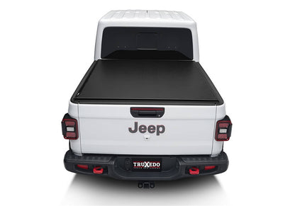Truxedo LO Pro Box Cover for 20-26 Gladiator pickup truck, durable tonneau cover with sleek black finish.