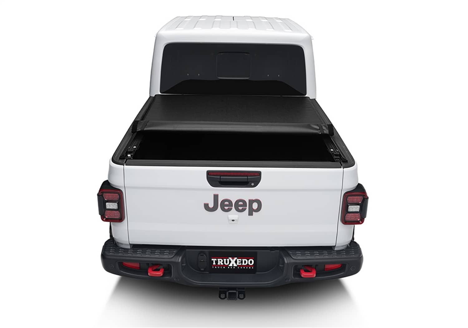 Truxedo LO Pro Box Cover for 20-26 Gladiator, a durable tonneau cover installed on a pickup truck bed.