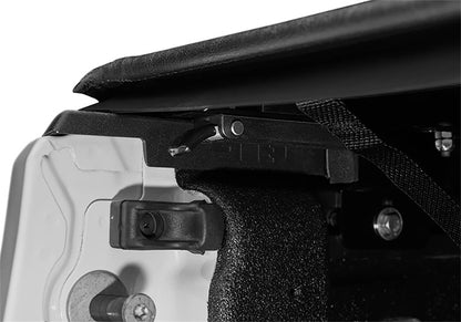 Truxedo LO Pro Box Cover for 20-26 Gladiator, a sleek tonneau cover installed on a pickup truck bed.
