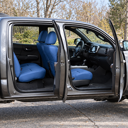 OFFactory OEM-style leather seat covers for Toyota Tacoma, custom made to order — image 3