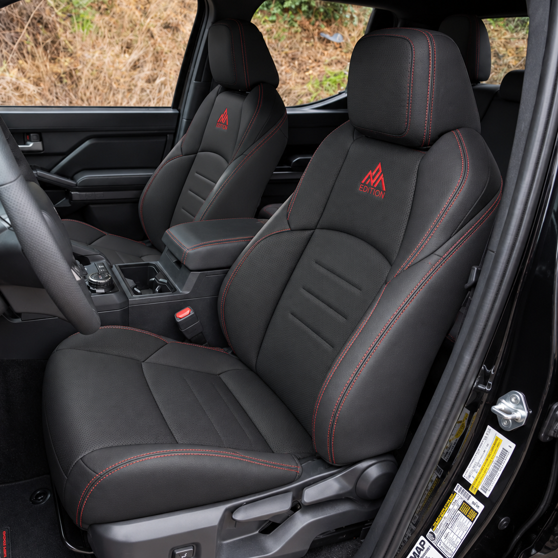 OFFactory OEM-style leather seat covers for Toyota Tacoma, custom made to order — image 7