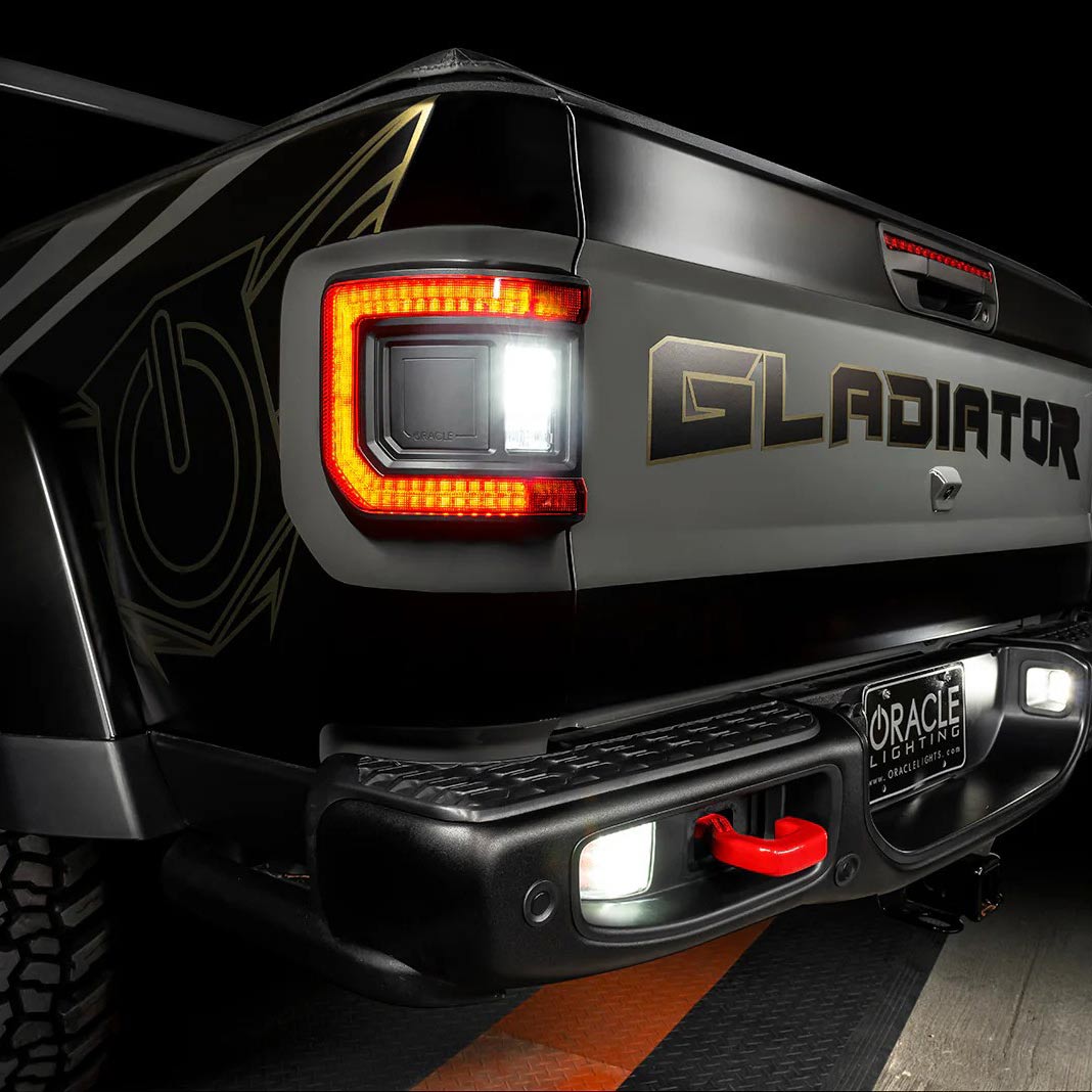 4X4WAVERS Flat Edition Feu arrière LED - Jeep Gladiator JT 2019+