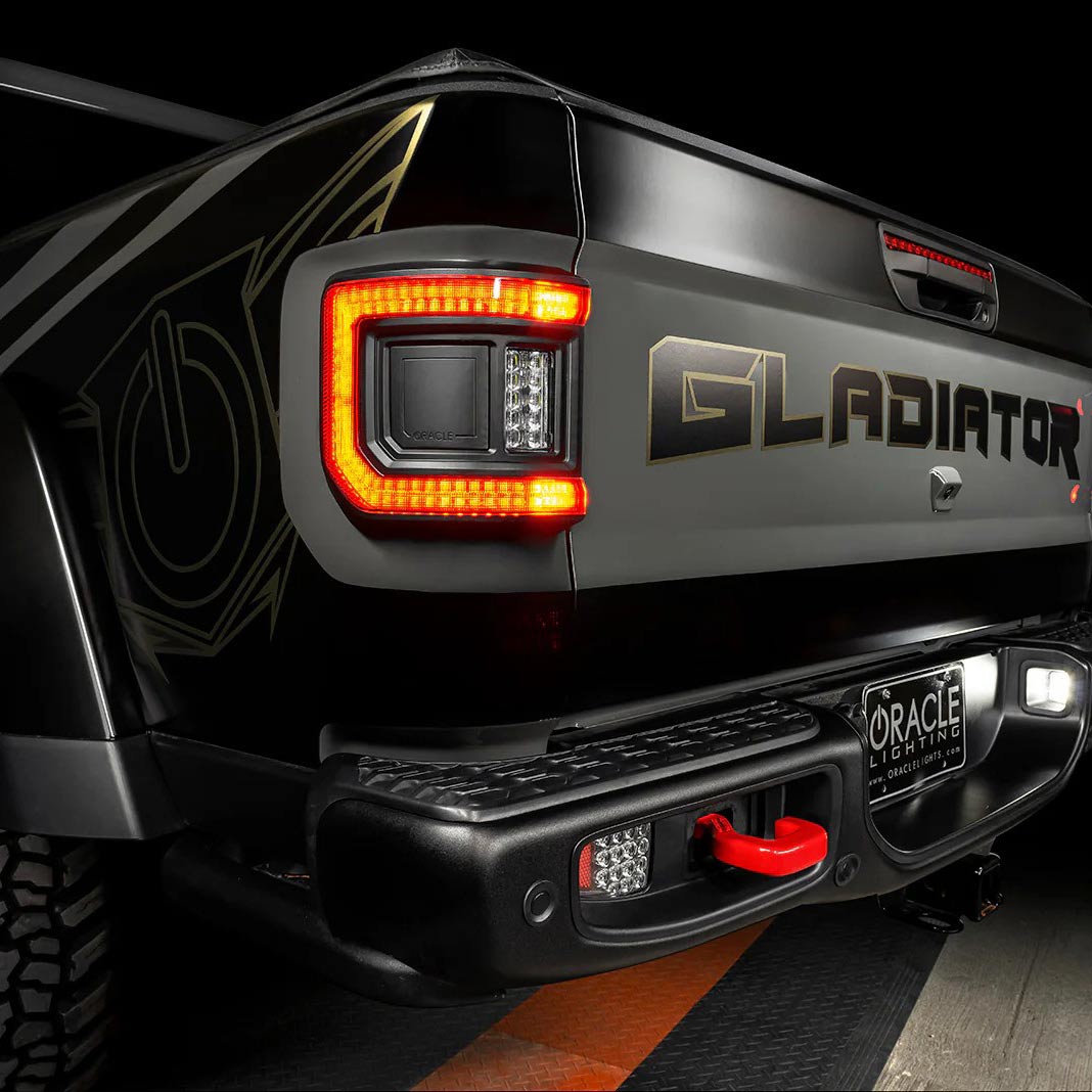 4X4WAVERS Flat Edition Feu arrière LED - Jeep Gladiator JT 2019+