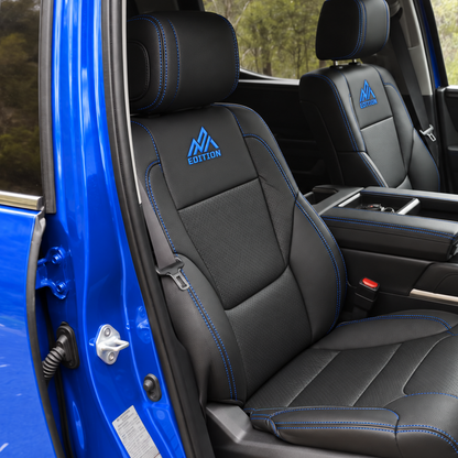 OFFactory OEM-style leather seat covers for Toyota Tundra, custom made to order — image 2