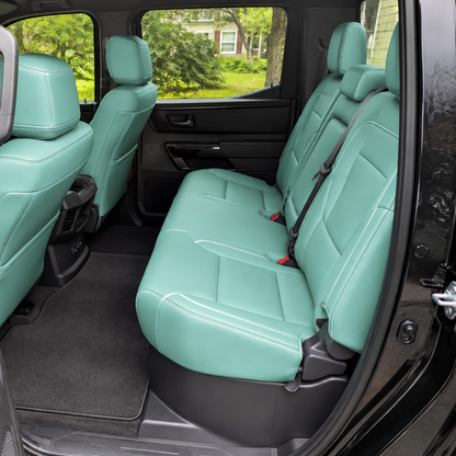 OFFactory OEM-style leather seat covers for Toyota Tundra, custom made to order — image 6