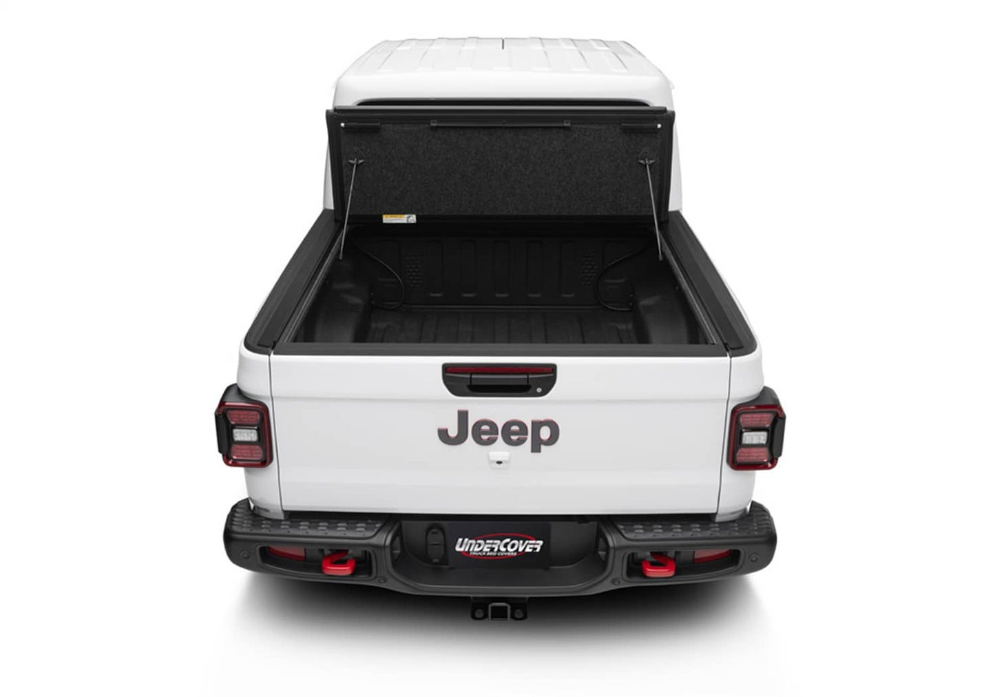 Undercover Ultra Flex Box CVR 20-26 Gladiator 5' tonneau cover installed on a truck bed, showcasing its sleek design.