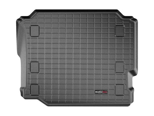 Weathertech cargo liner 18-25 Jeep Wrangler JL 4-door floor mats, durable black mat with textured surface for protection