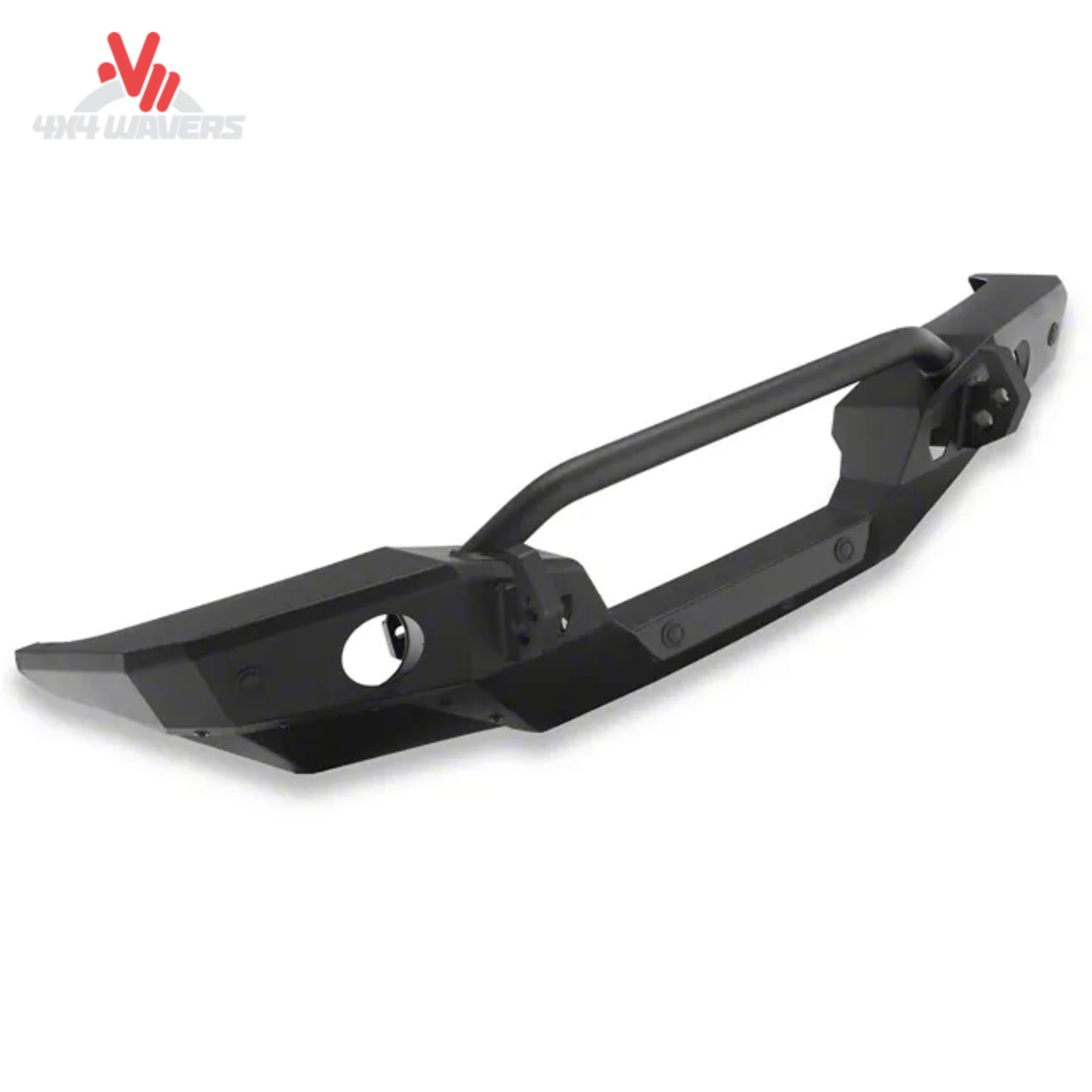 Front bumper showing integrated winch mounting area and recovery capabilities