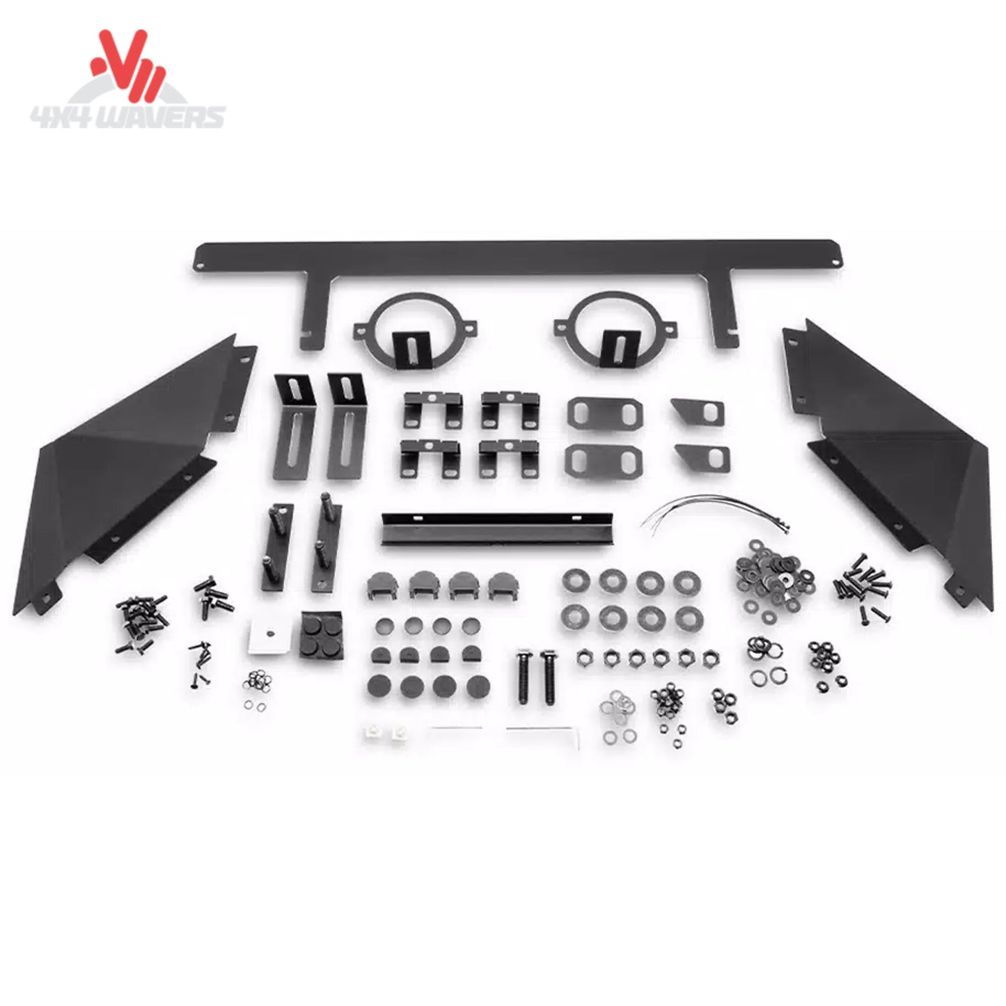 Winch-ready Havoc Steel Bender Bronco bumper