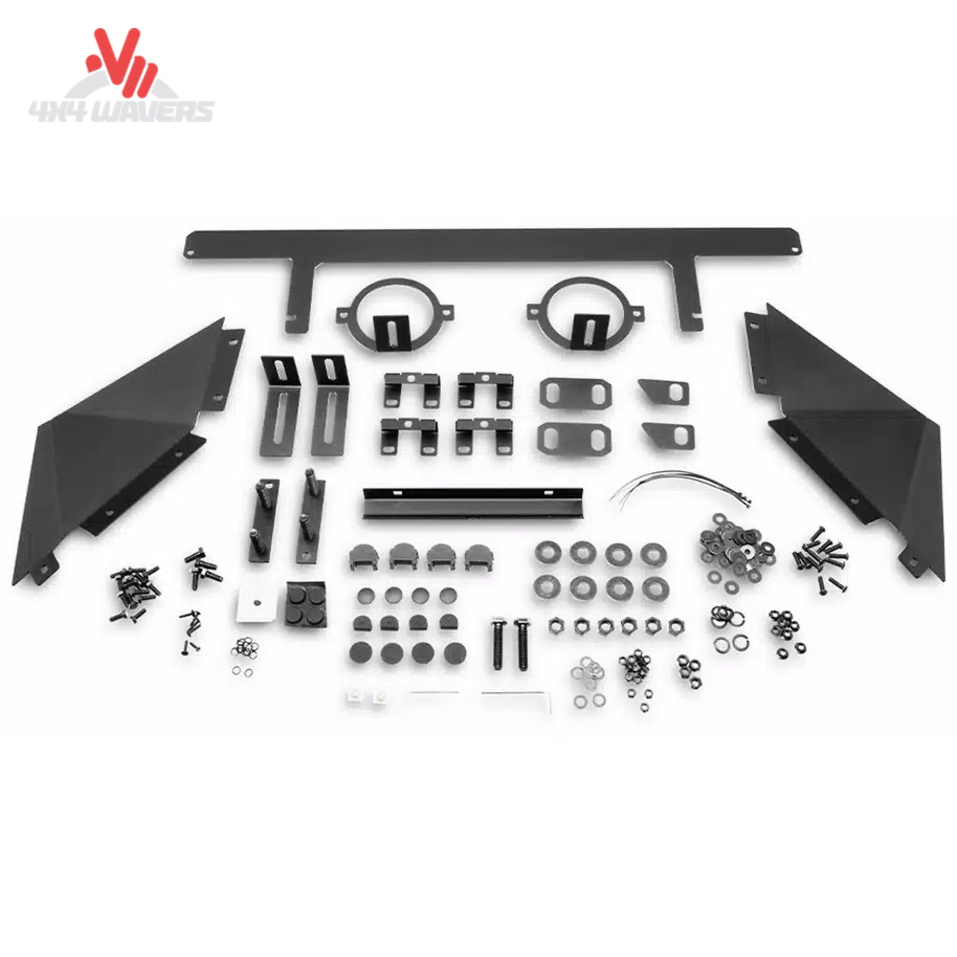 Winch-ready Havoc Steel Bender Bronco bumper