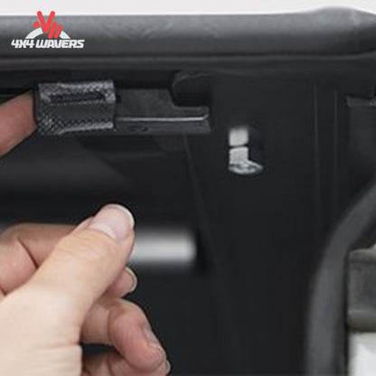 AutoLatch locking system and slide lock on Access LiteRider cover SKU 32309