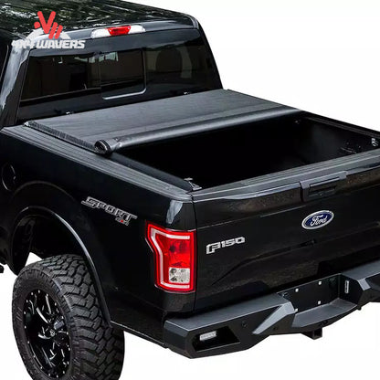 ACCESS Original soft roll up tonneau cover black vinyl 11369 for Ford F-150 5.5 foot bed.