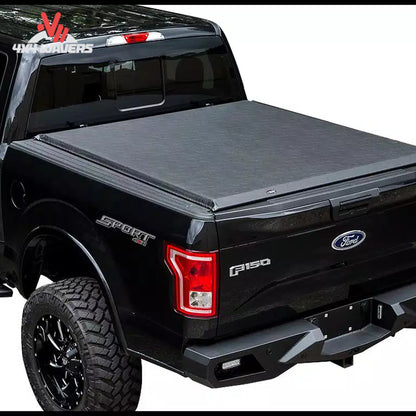 ACCESS Original soft roll up tonneau cover black vinyl 11369 for Ford F-150 5.5 foot bed.
