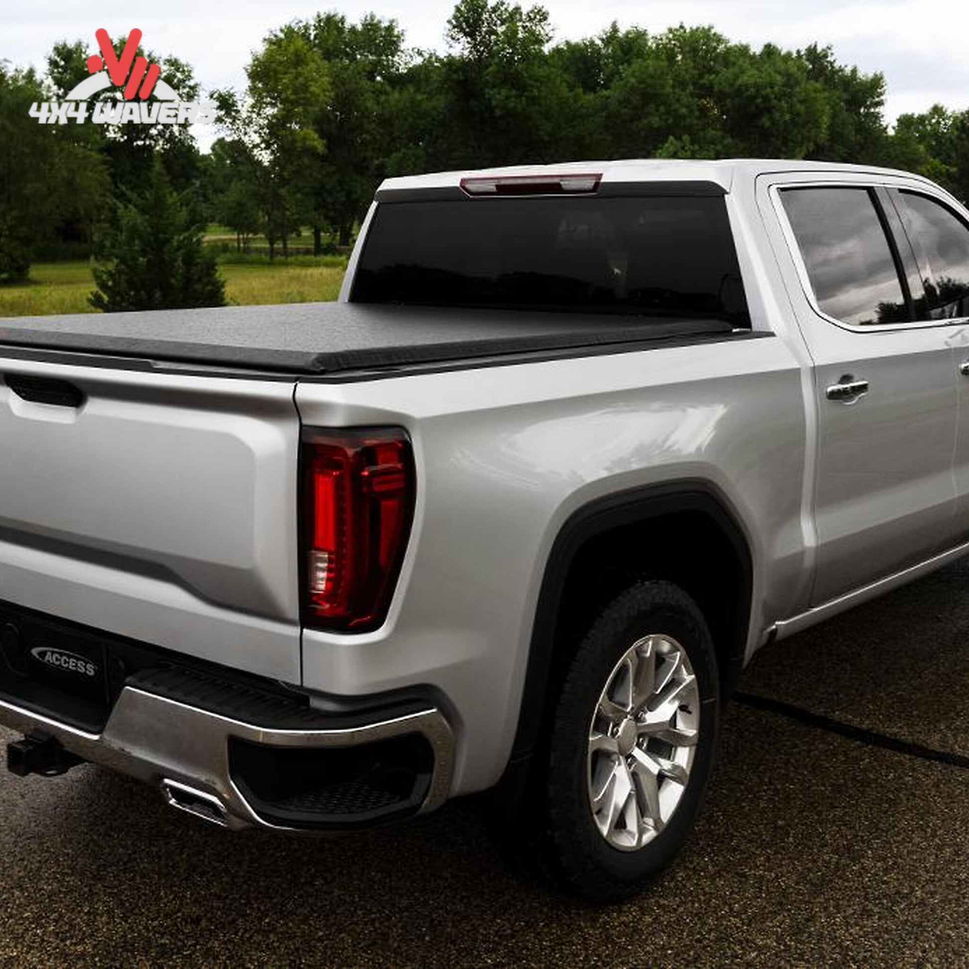ACCESS Original soft roll up tonneau cover black vinyl 11369 for Ford F-150 5.5 foot bed.