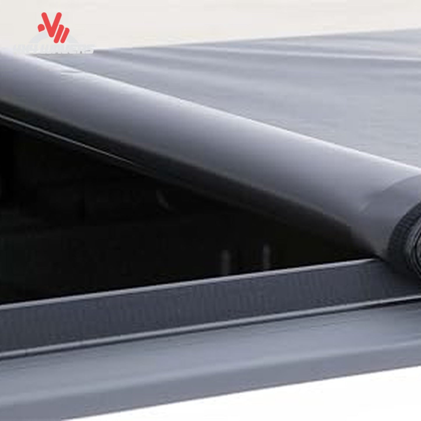 Access soft roll up cover stowed at cab with quick release straps 6.5ft bed SKU 11279