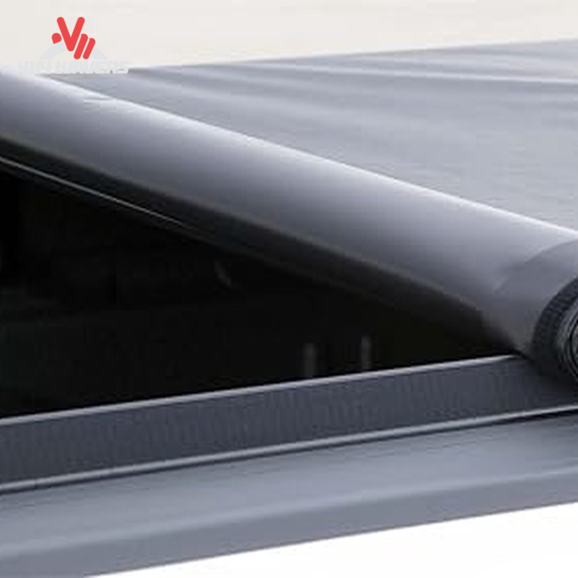Access soft roll up cover stowed at cab with nylon straps on F150 short bed SKU 11269