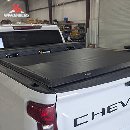 Access Toolbox Edition roll up tonneau cover installed on Ford F150 6.5ft bed SKU 61279