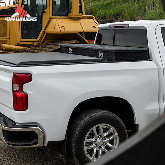 Access Toolbox Edition roll up tonneau cover installed on Ford F150 6.5ft bed SKU 61279