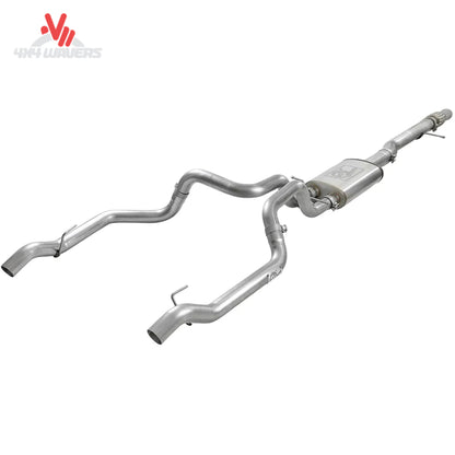 Full 3 inch stainless steel cat-back exhaust tubing kit for Silverado 6.2L SKU 49-34101