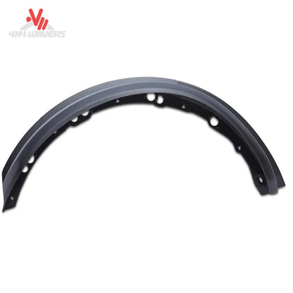 Air Design satin black wide-body fender flare kit for Ford Bronco 4-door with oversized off-road tires