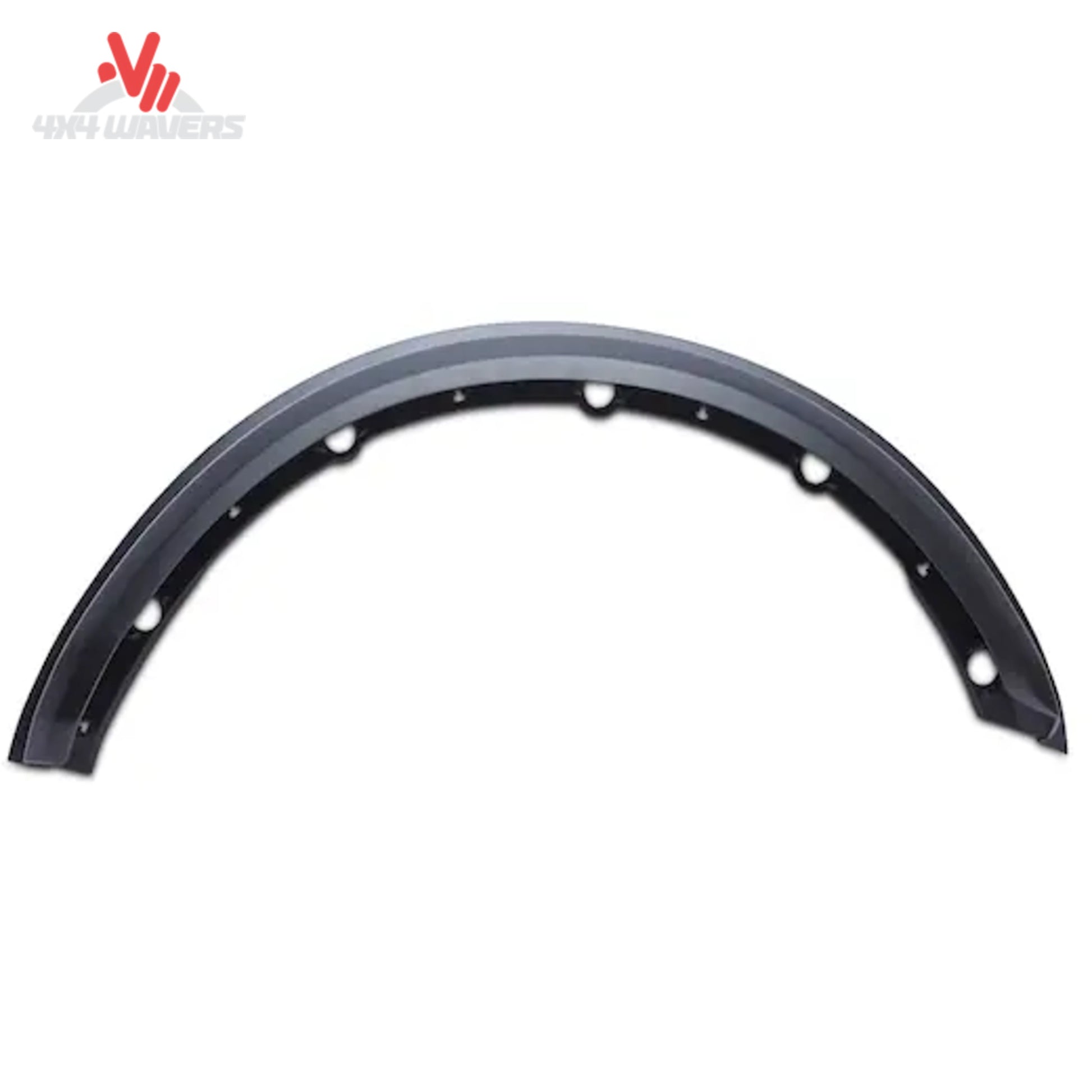 Air Design satin black wide-body fender flare kit for Ford Bronco 4-door with oversized off-road tires