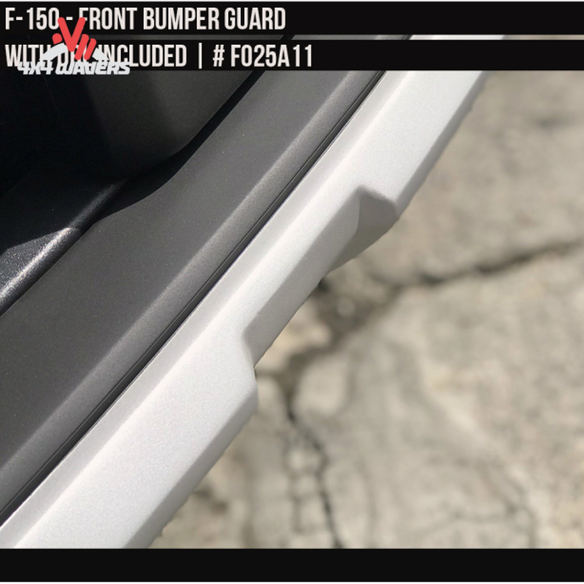 Patented Super Bolt rust-free hardware system on Air Design fender flares FO25A03PR SKU GPSM_FO25A03PR.