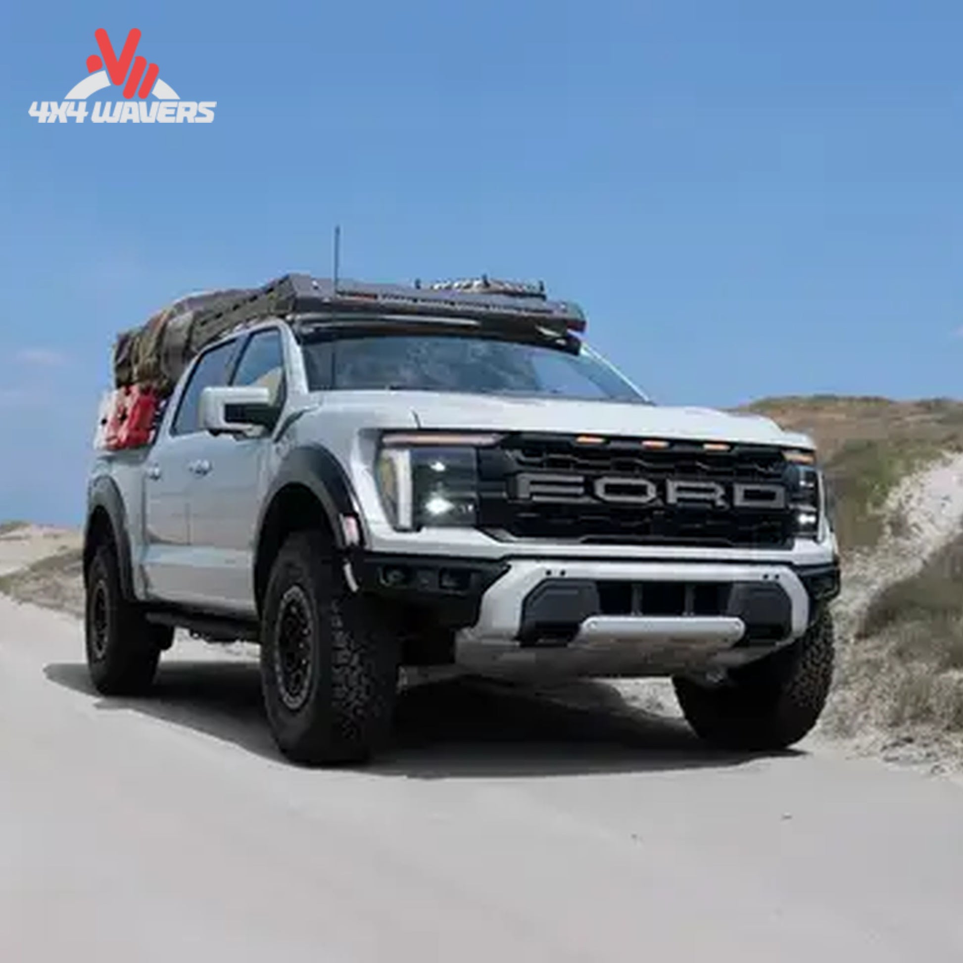 Installed Air Lift LoadLifter 5000 Ultimate air spring on Ford F-150 Raptor rear axle 88414 SKU BBCG_88414.